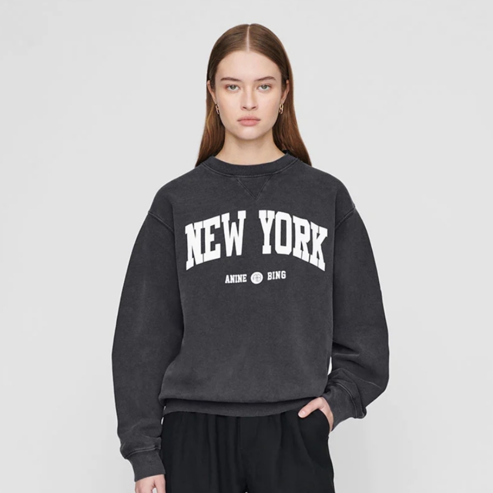 ANINE BING RAMONA SWEATSHIRT UNIVERSITY NEW YORK